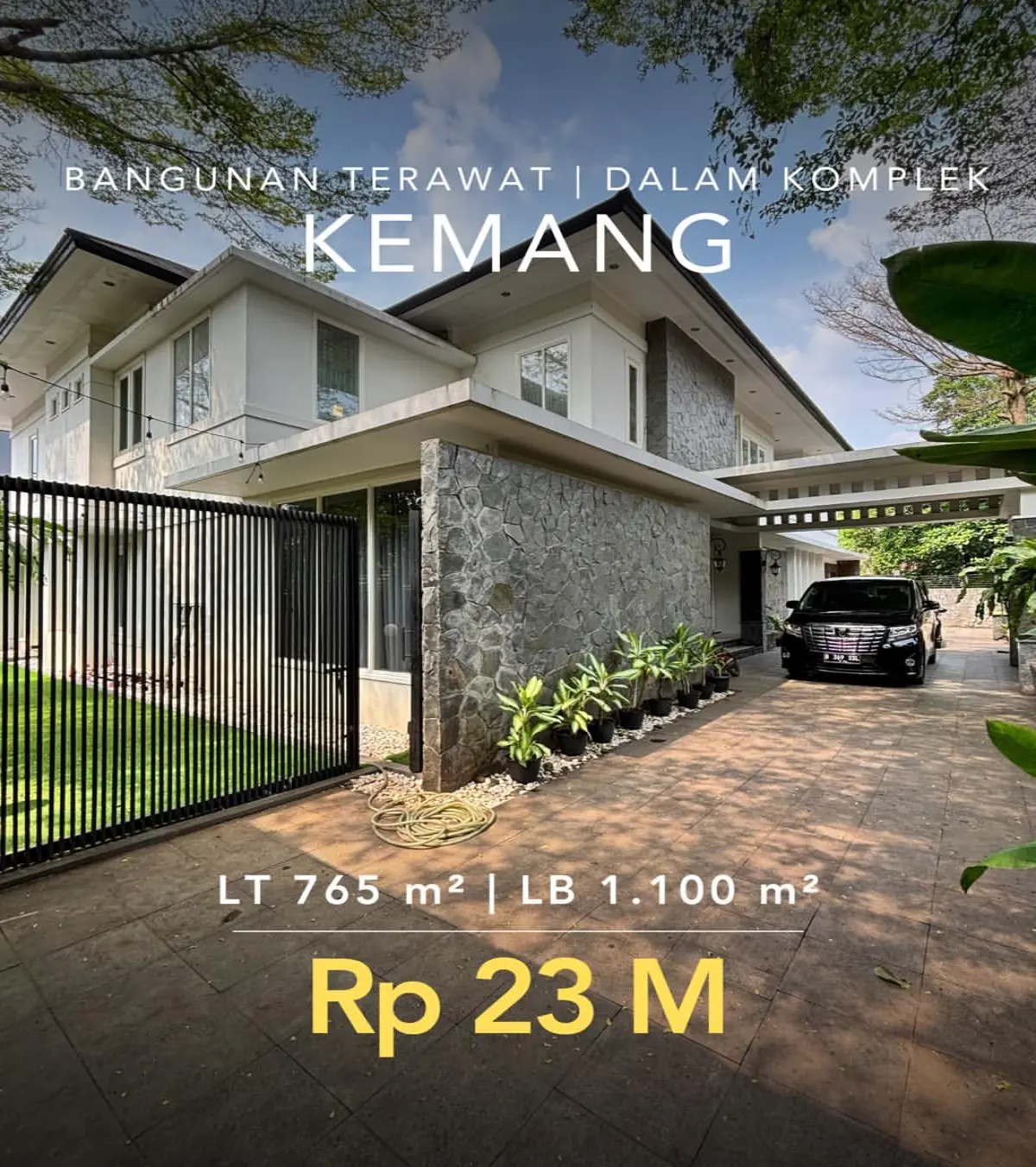 Rumah di Arco Raya Kemang Dijual