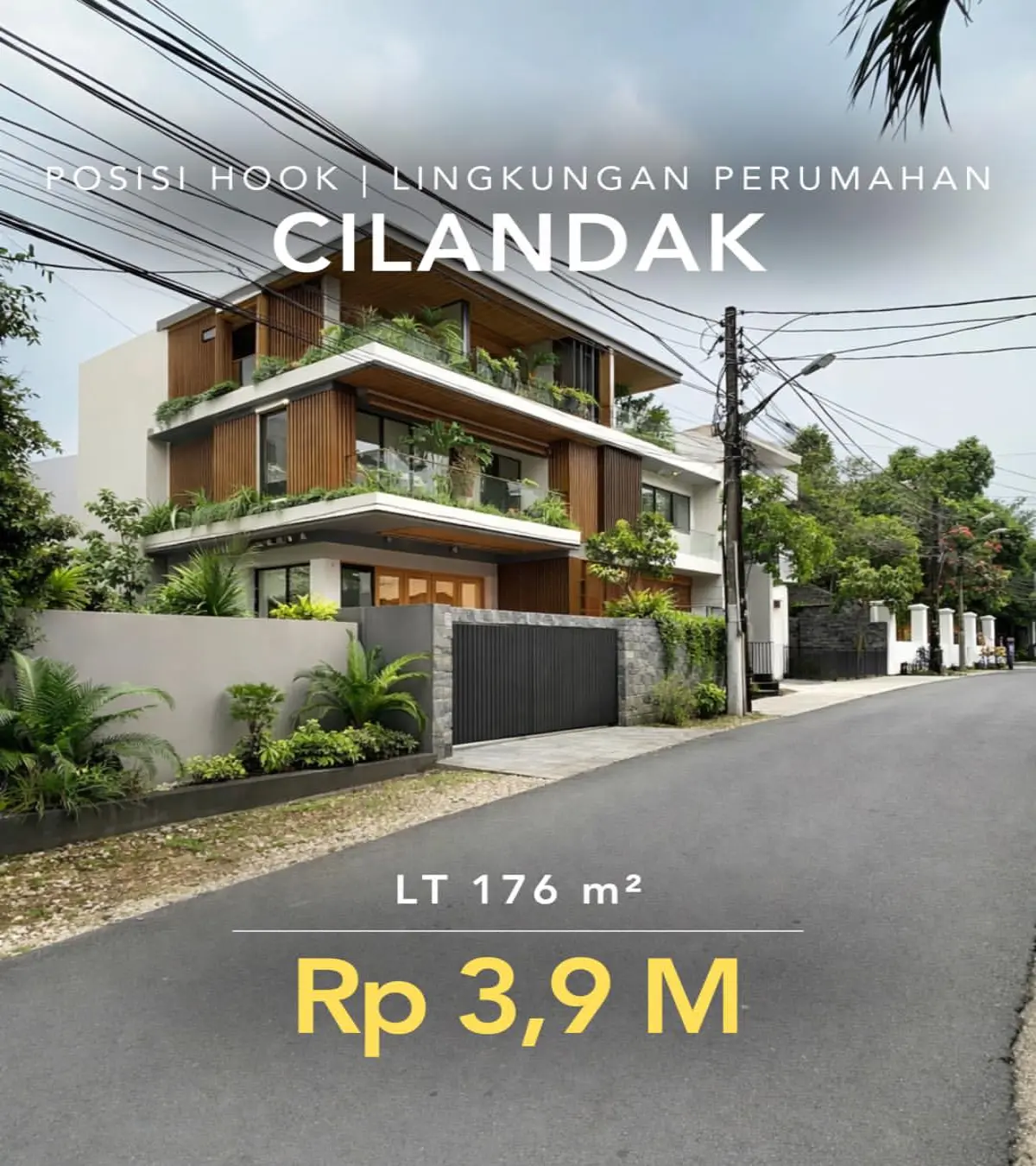 Tanah Dijual Cilandak Posisi Hook