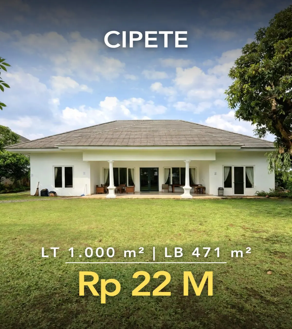 Rumah Dijual di Cipete