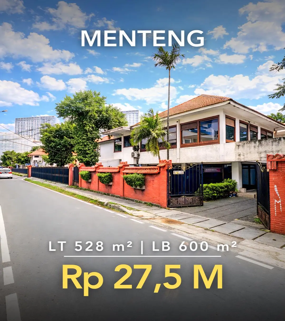 Rumah Dijual Cikini Menteng Jakarta Pusat  Lokasi Strategis