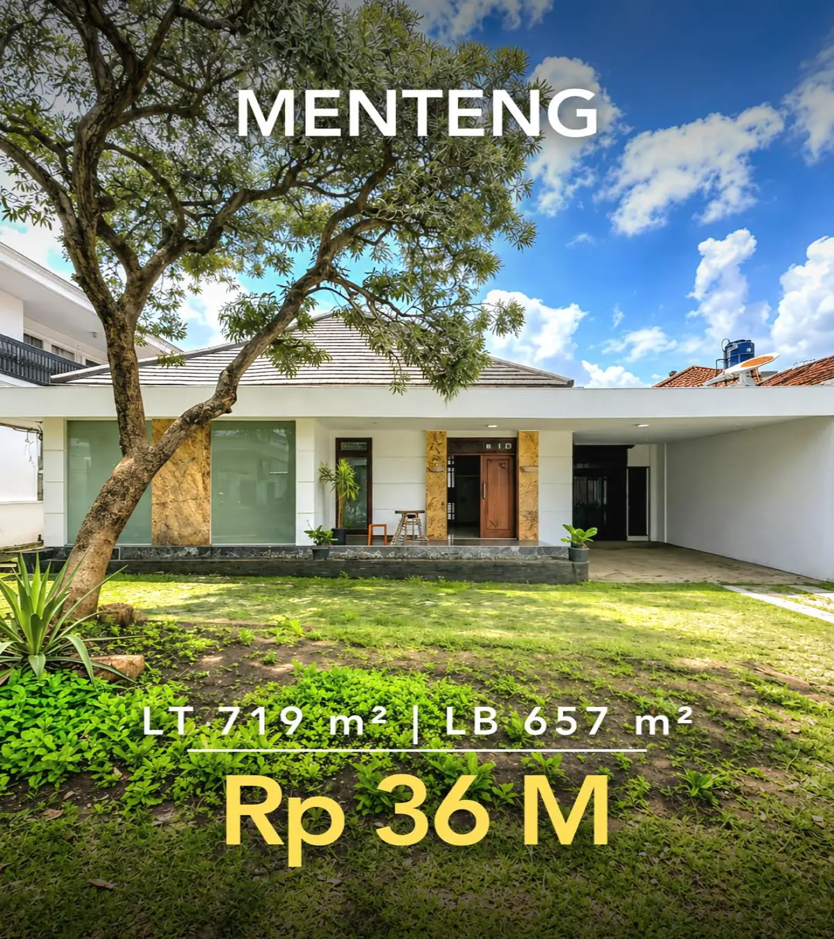 Rumah Dijual Menteng Jakarta Pusat Siap Huni dan terawat