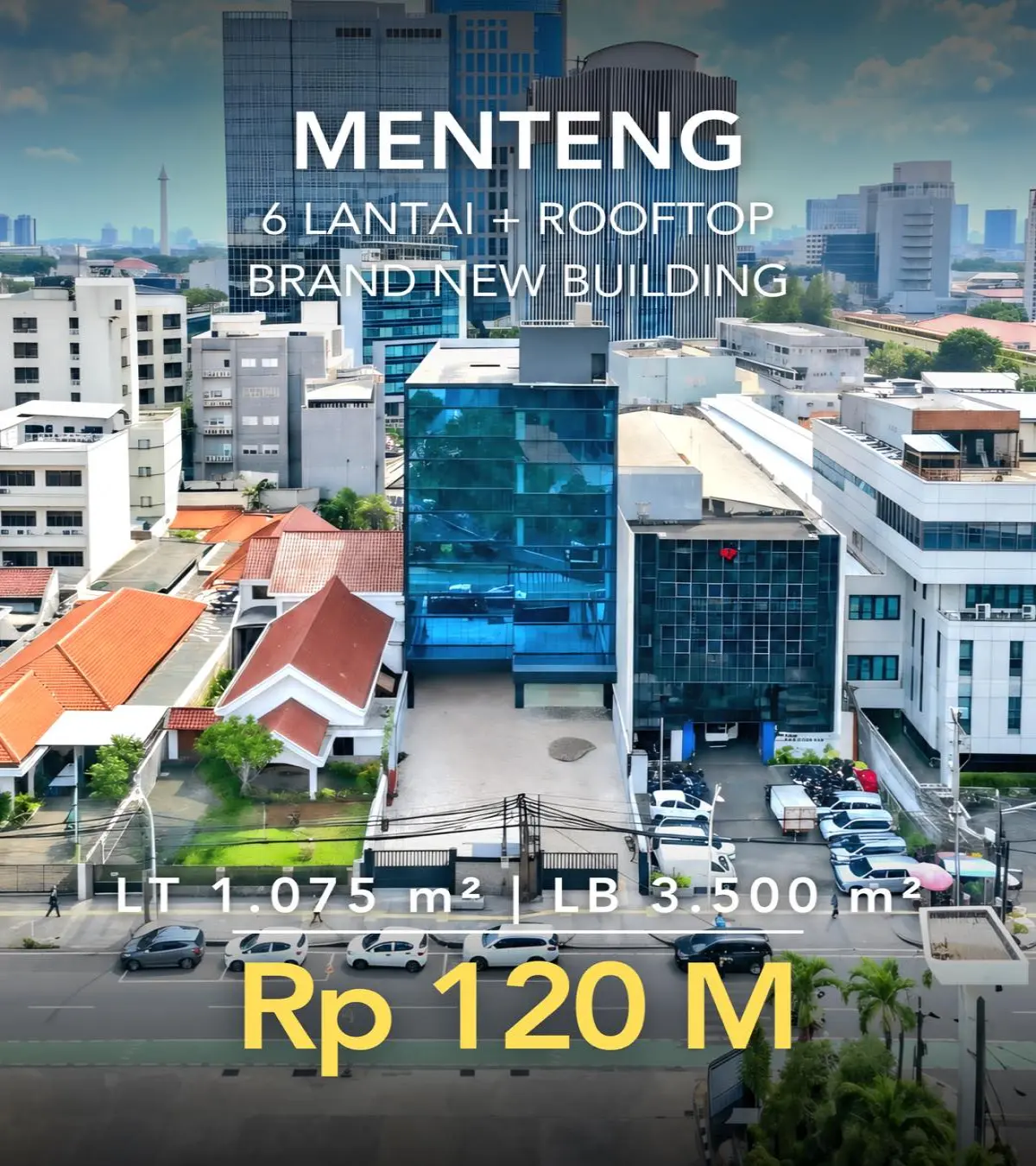Gedung Dijual di Menteng Jakarta Pusat