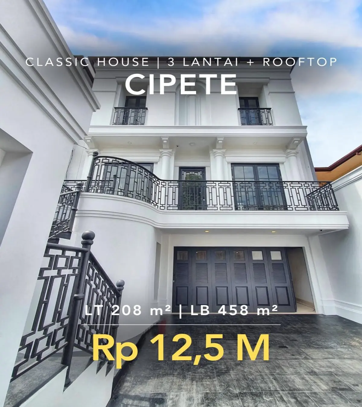 Rumah Classic Saidi Cipete Jakarta Selatan