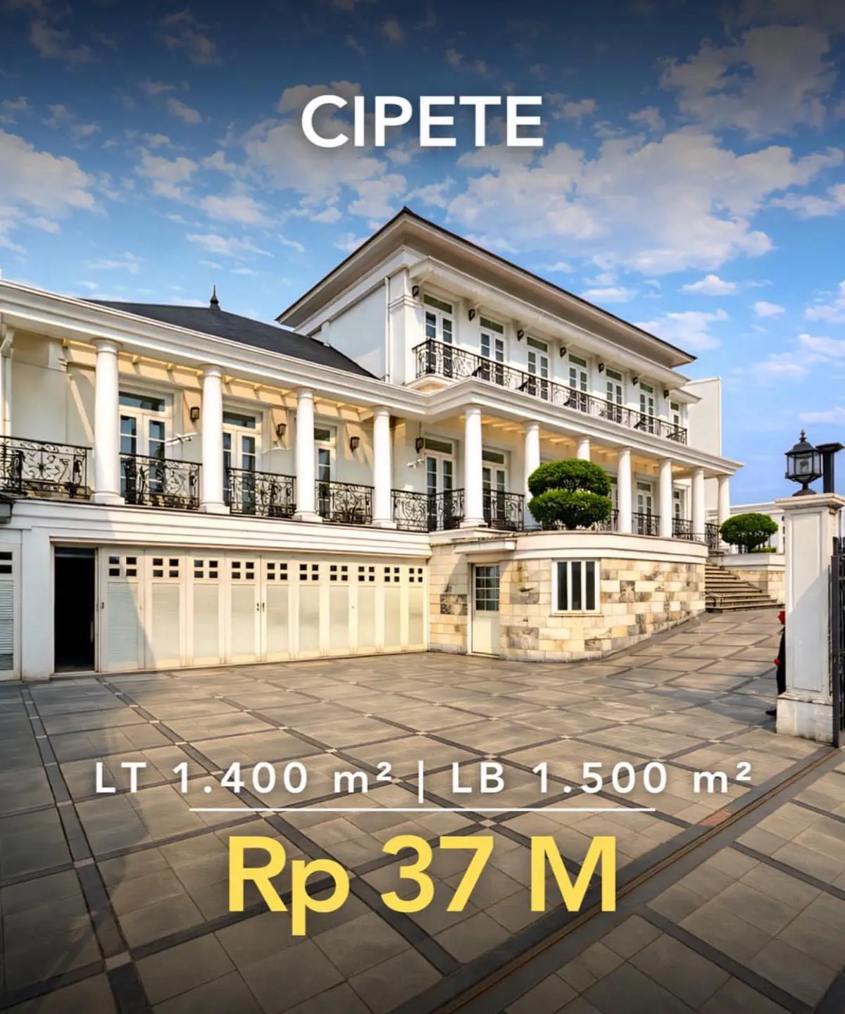 Rumah Dijual Abuserin Cipete Jakarta Selatan