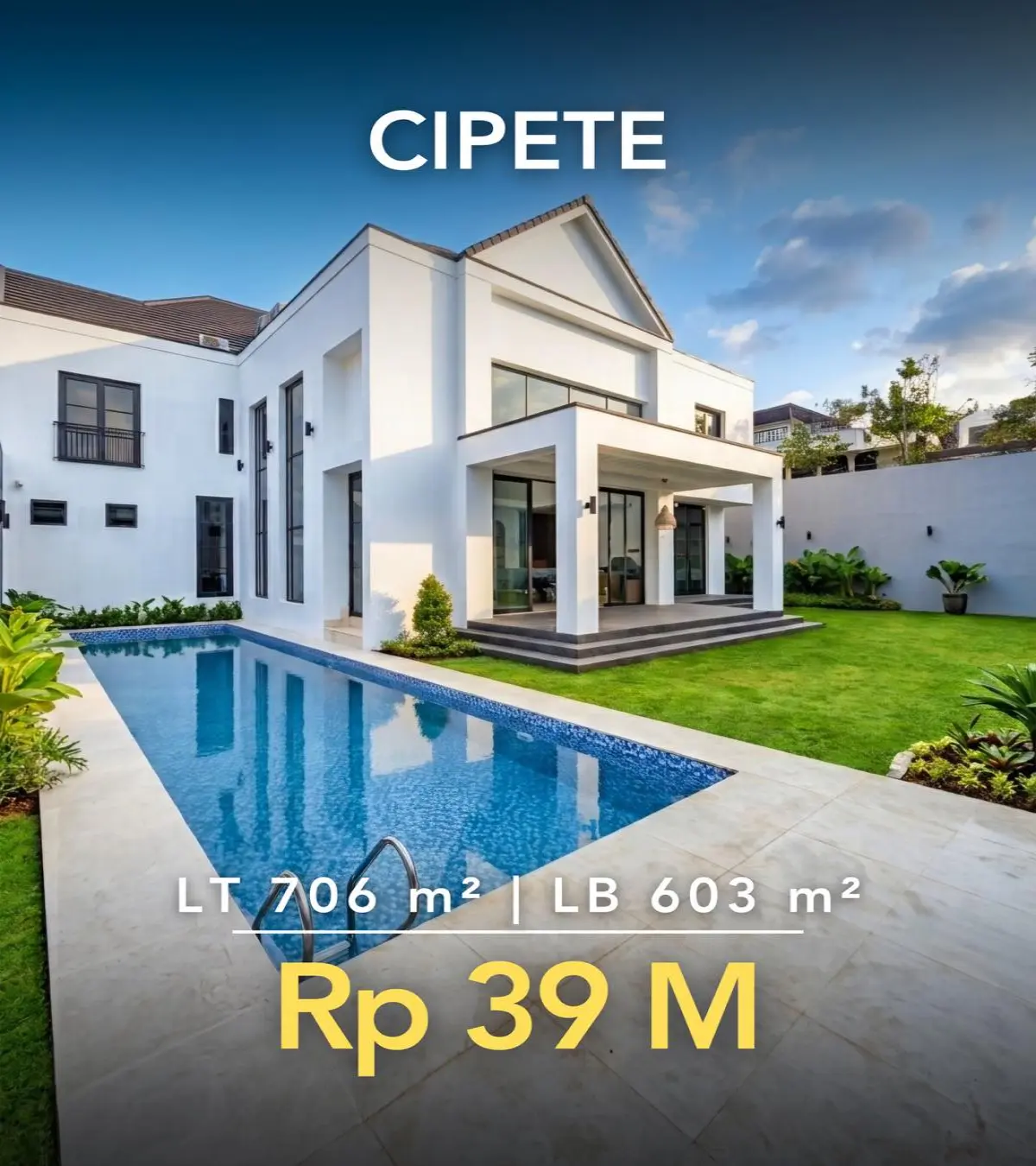 Rumah Dijual Gaharu Cipete Jakarta Selatan Rumah Baru