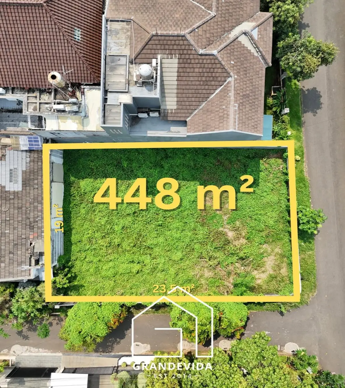 Tanah Dijual Pondok Hijau Pondok Indah Siap Bangun