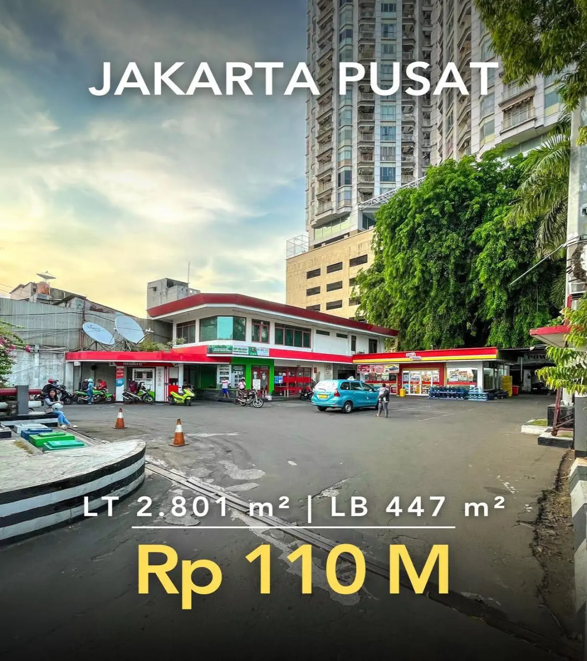 Tanah Dijual Pangeran Jayakarta Jakarta Dibawah NJOP