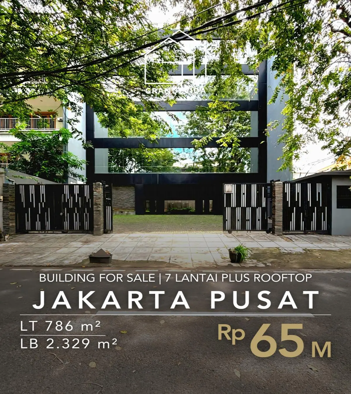 Gedung Dijual Kebon Sirih Jakarta