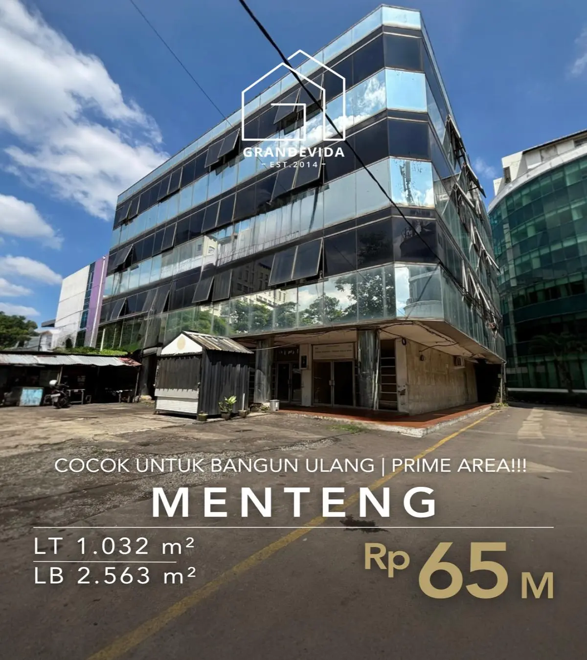 Gedung Dijual Cikini Raya Menteng Jakarta Pusat