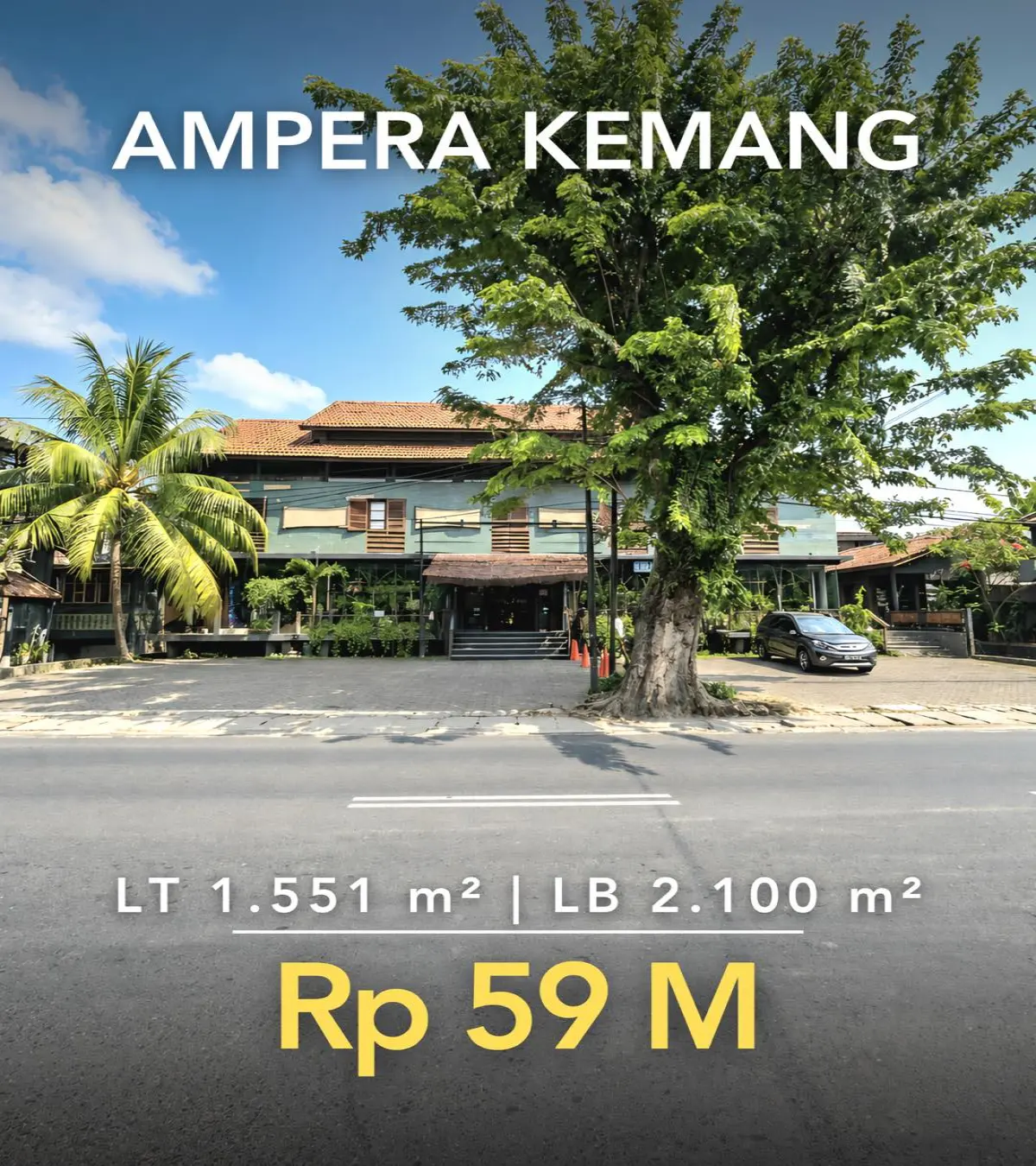 Gedung Dijual Ampera Raya Kemang