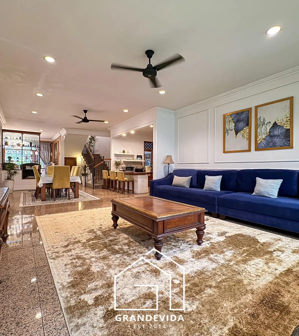 Rumah Dijual Kebayoran Baru 2 Lantai – Tanah 312 m², SHM, Row Jalan Lebar