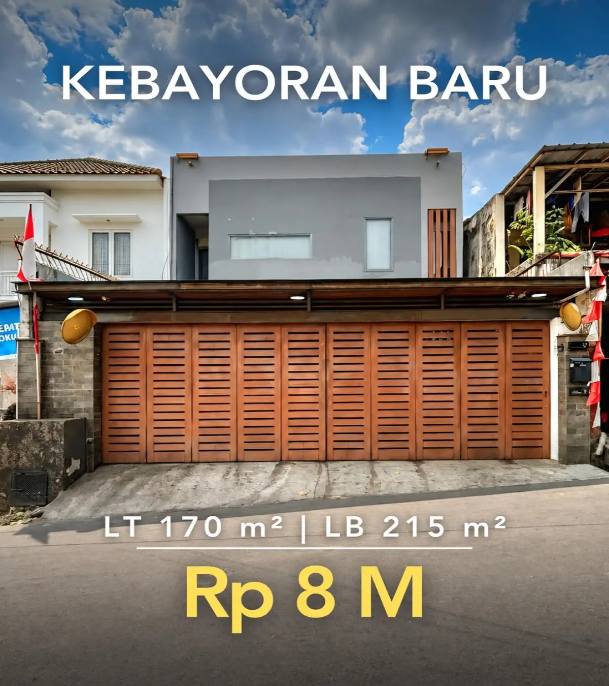 Rumah Dijual Kebayoran Baru Belakang Persis Stasiun MRT
