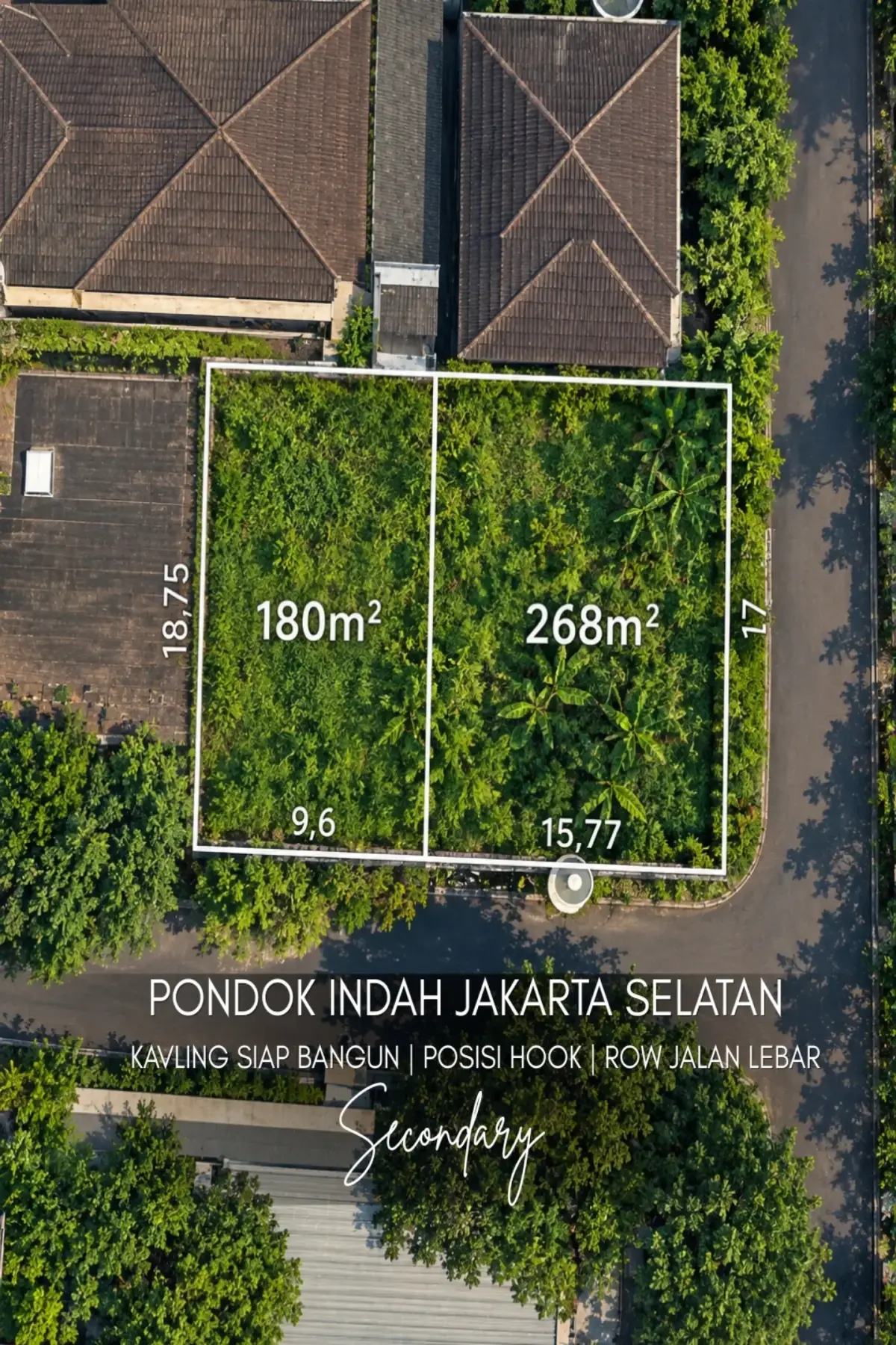 TANAH DIJUAL – PONDOK INDAH, JAKARTA SELATAN
