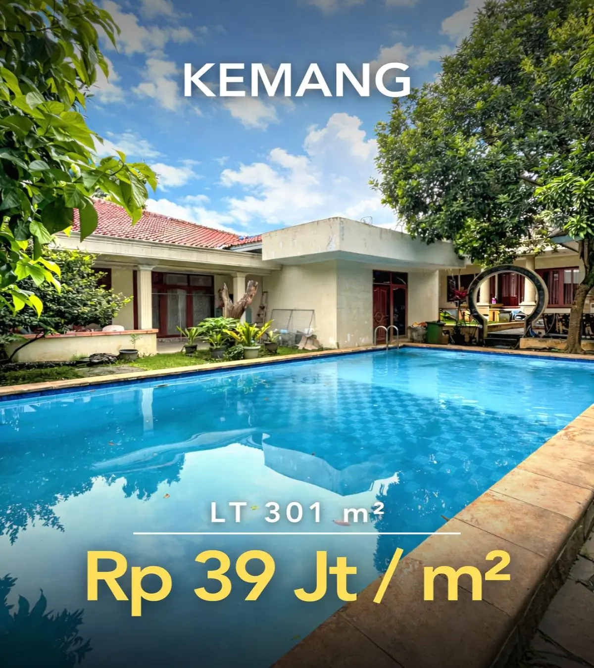 Kavling Tanah Dijual di Kemang Jakarta Selatan – Townhouse, SHM & Pilihan Luas 98–301 m²