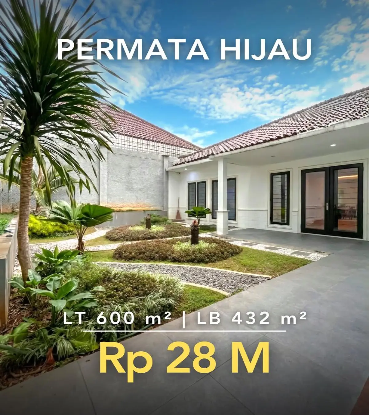 Rumah Dijual Permata Safir Permata Hijau - Rumah Baru Renovasi